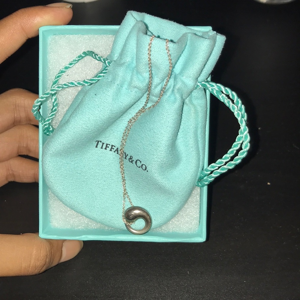 Silver Tiffany necklace